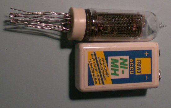 Die IN-19V im Größenvergleich