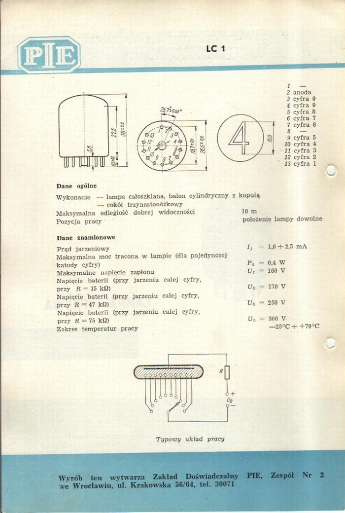 Daten zur LC-1