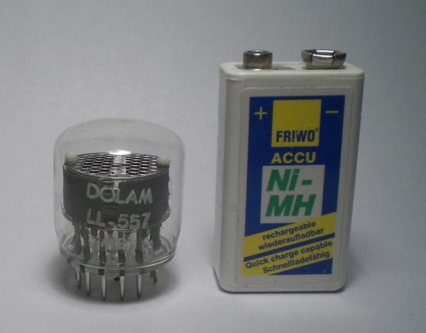 Die LL-557 im Größenvergleich