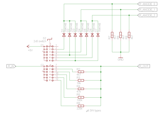 Einstellbarer Anodenwiderstand beim Nixie-Netzteil III