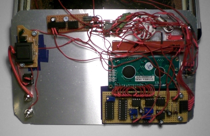 Rückseite des Nixie-Netzteil III