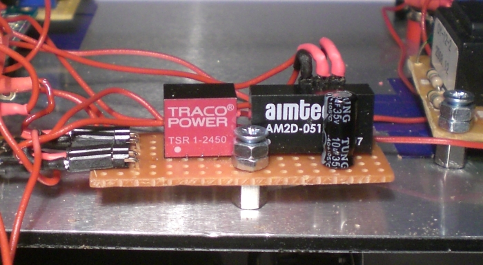 Die Spannungsversorgungsplatine des Nixie-Netzteil III