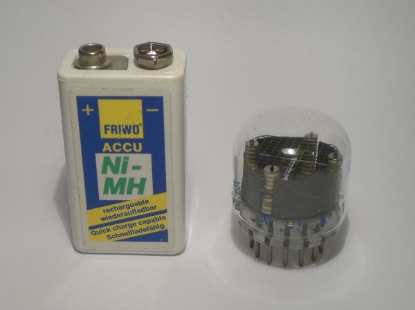 Die NL-50911 im Größenvergleich