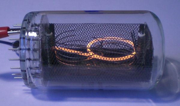 Die Ziffer 9 von der Seite