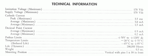 Datenblatt der NL-840