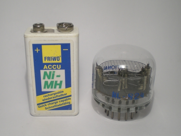 Die NL-924 im Größenvergleich