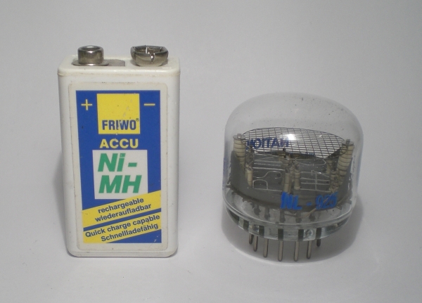 Die NL-925 im Größenvergleich