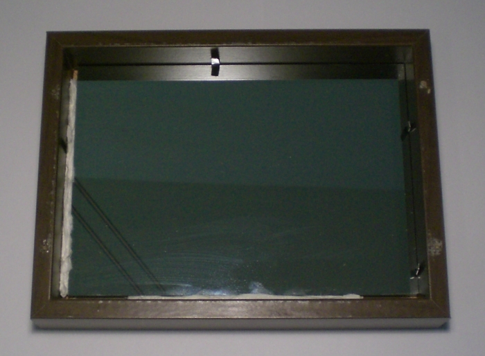 Der Bilderrahmen (hinten)