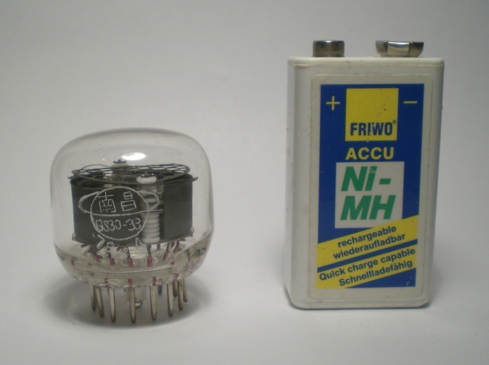 Die QS30-33 im Größenvergleich