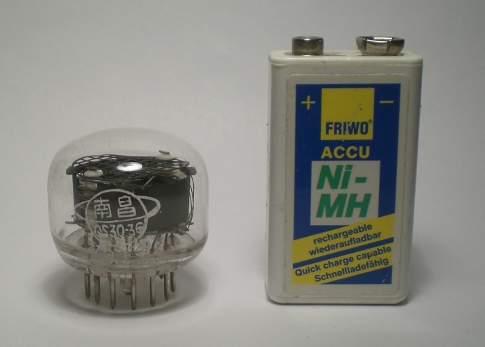 Die QS30-36 im Größenvergleich