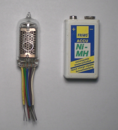 Die XNP-23 im Größenvergleich