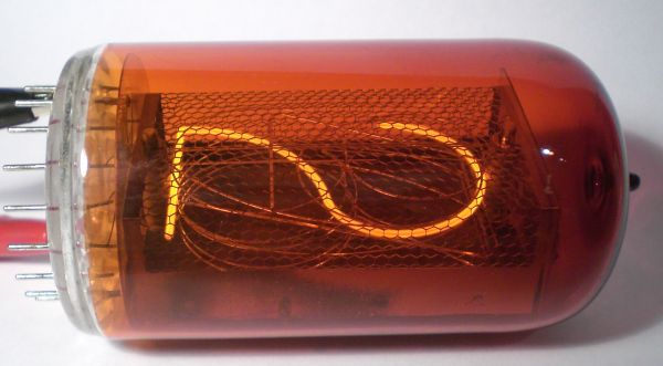 Die Ziffer 2 von der Seite