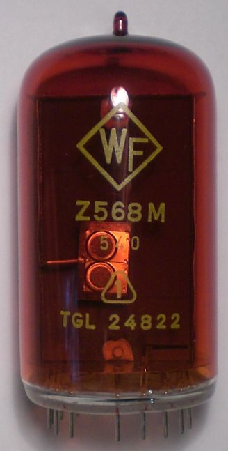 Die Z568M im Ruhezustand