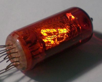 Die Ziffer 4 von der Seite