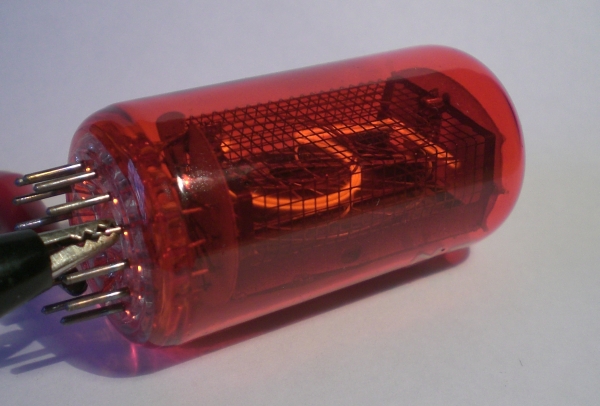 Die Ziffer 5 von der Seite