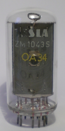 Die ZM1043S im Ruhezustand