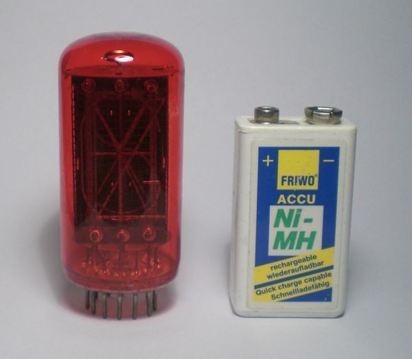 Die ZM1047 im Größenvergleich