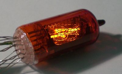 Die Ziffer 4 von der Seite