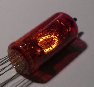 Die Ziffer 0 von der Seite