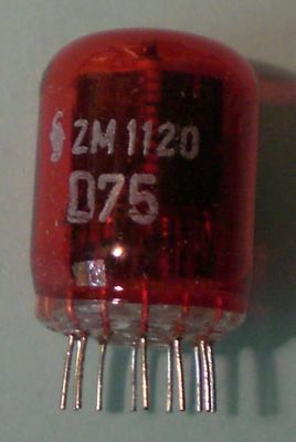 Die ZM1120 im Ruhezustand