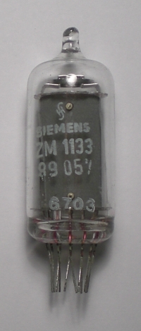 Die ZM1133 im Ruhezustand