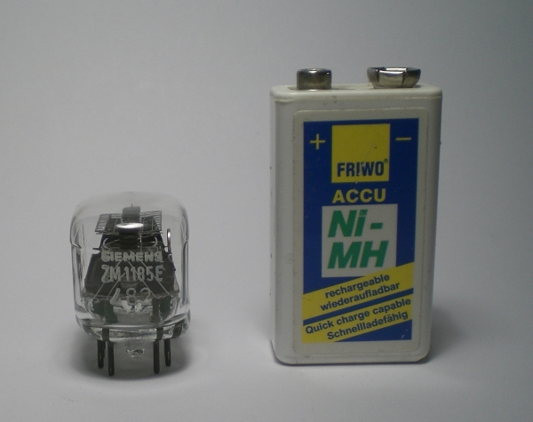 Die ZM1185E im Größenvergleich