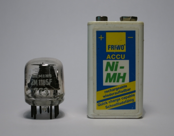 Die ZM1185F im Größenvergleich