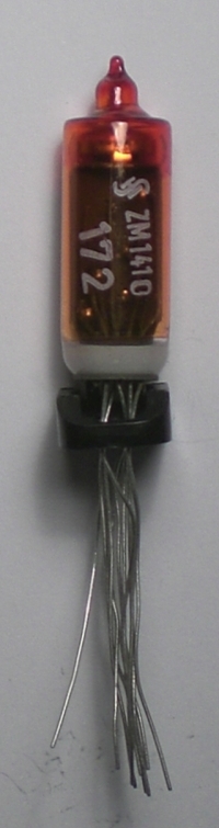 Die ZM1410 im Ruhezustand