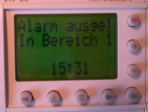 Alarm ausgelöst