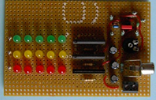 Die fertige Schaltung