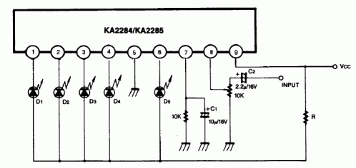 Die Beschaltung des KA2285